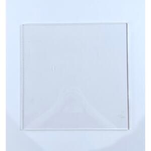 12" Square Acrylic Ganache Plate – Sharp Edge Cake Decorating Guide